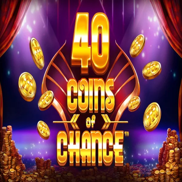 Official Slots logo: 40 Coins of Chance by SYNOT Games at Monro Casino