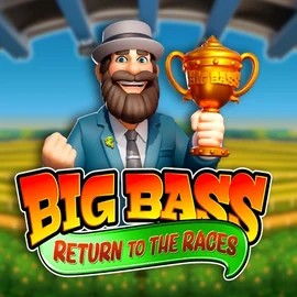 Big Bass Return to the Races by Pragmatic Play, showcased at monro-casino.eu – game logo
